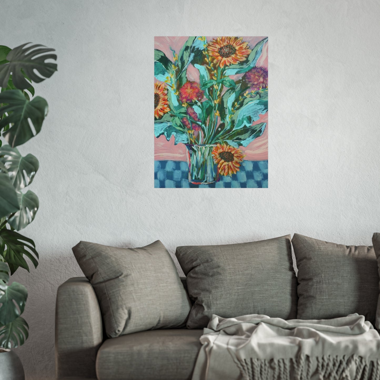 Amber Fields | Art Print