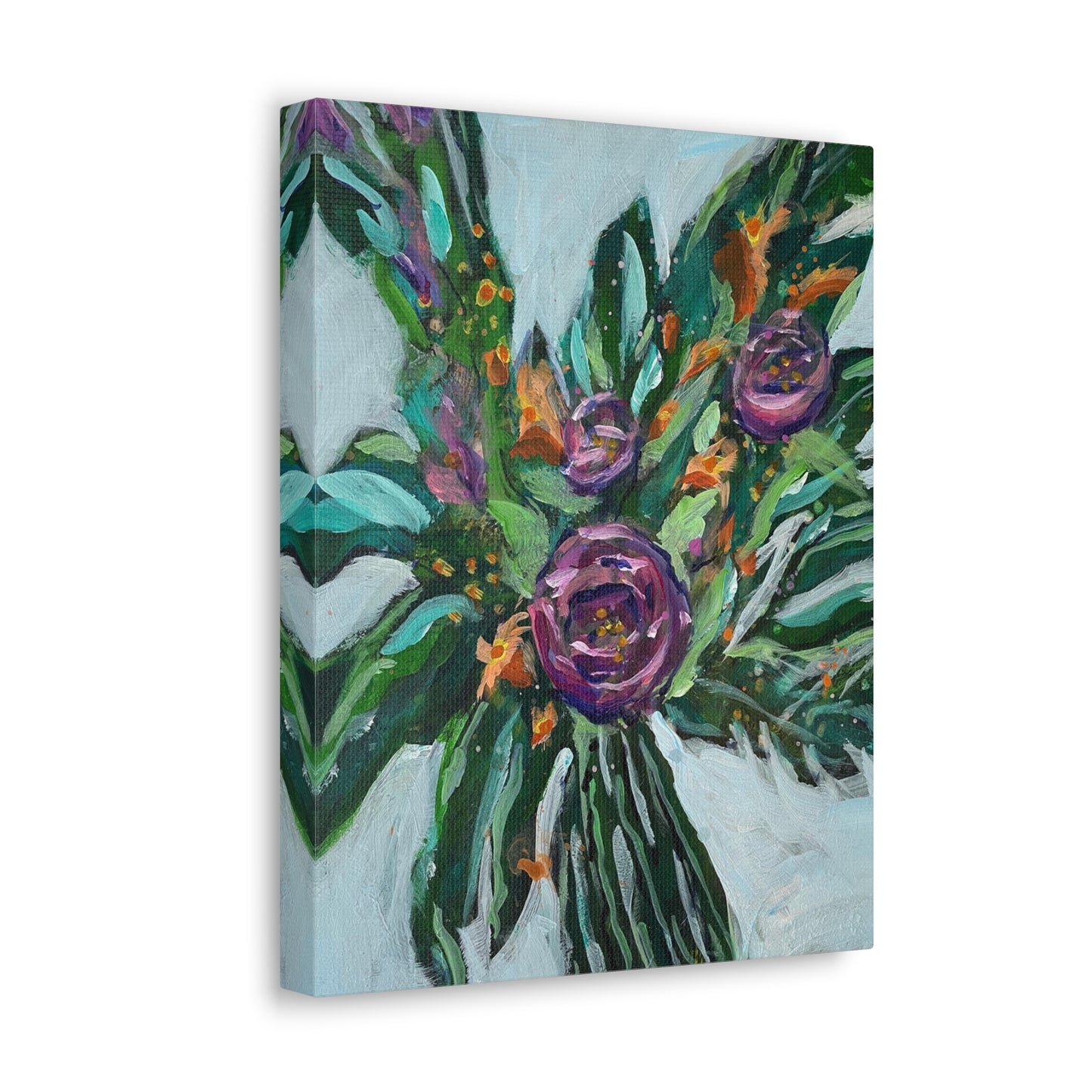 Bayou Blooms No. 4 - Gallery Wrapped Canvas