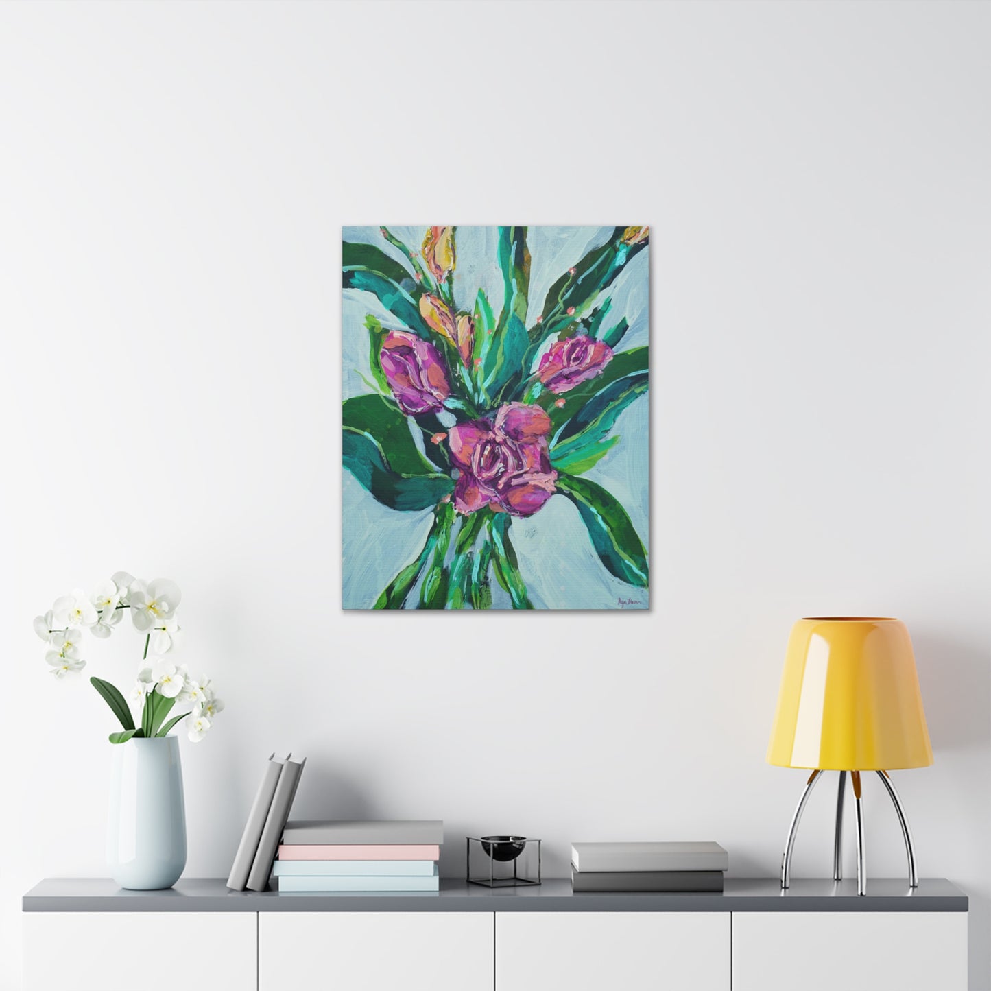 Summer Bouquet Gallery Wrapped Canvas