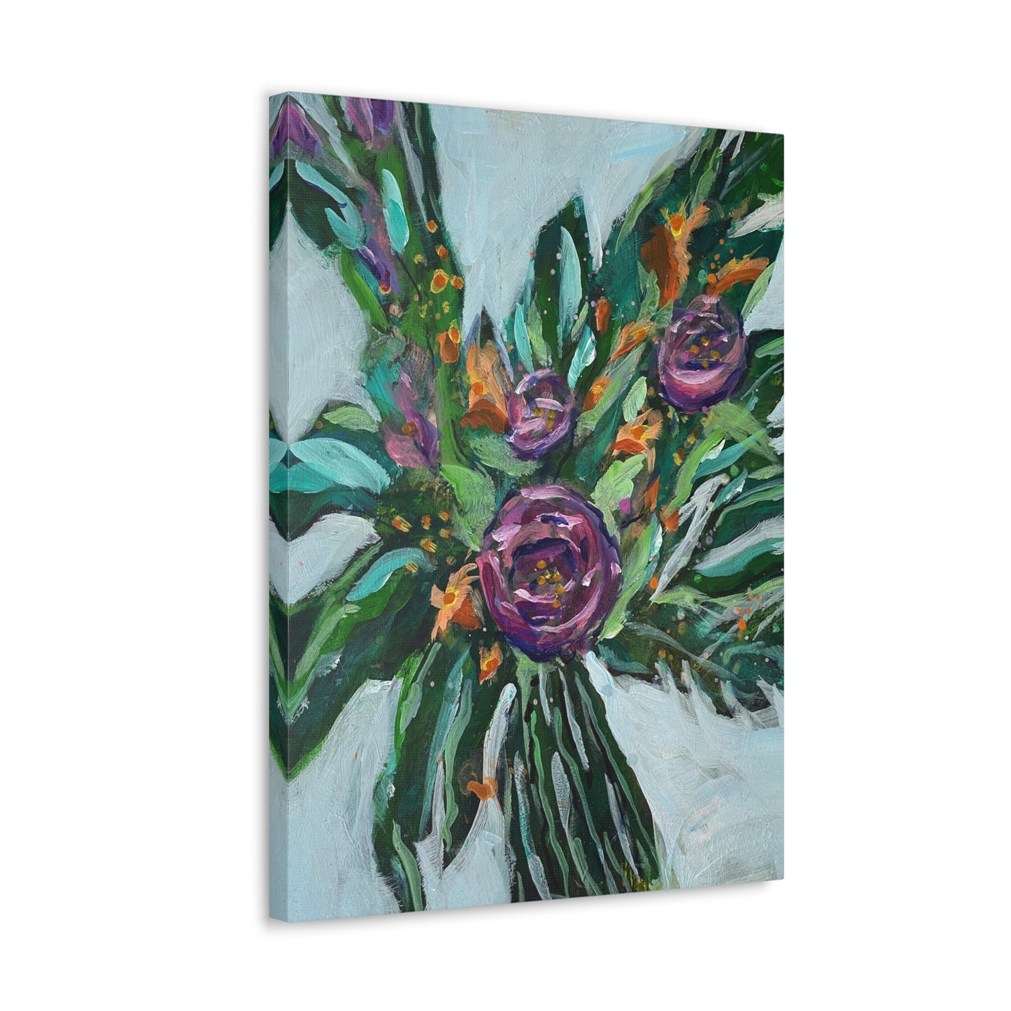 Bayou Blooms No. 4 - Gallery Wrapped Canvas