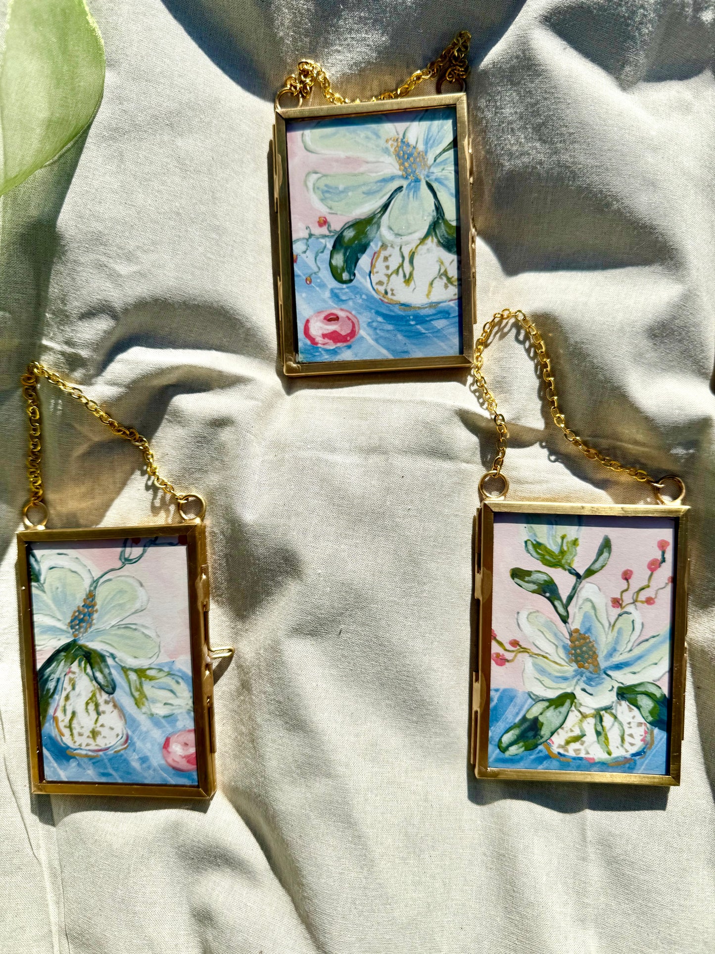 SOLD OUT | Magnolia Minis: Limited Edition Holiday Ornaments | Brass Frame with Free Shipping