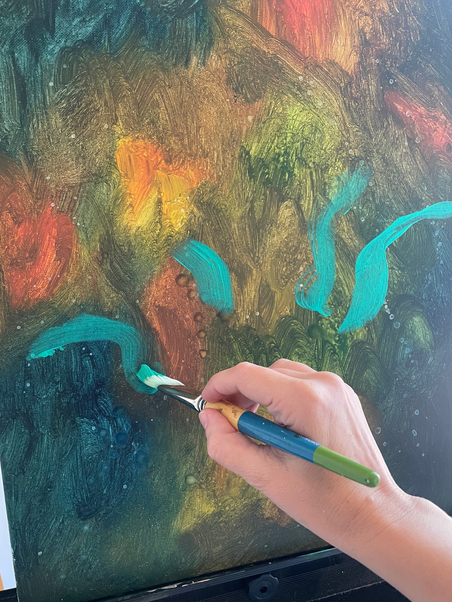 SOLD | Autumn Whispers No. 2 Acrylic Original Painting