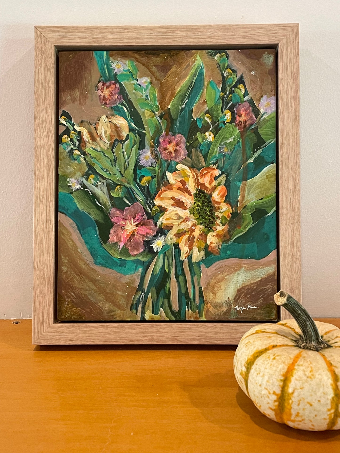 SOLD | Golden Harvest No. 1 Acrylic Original Painting