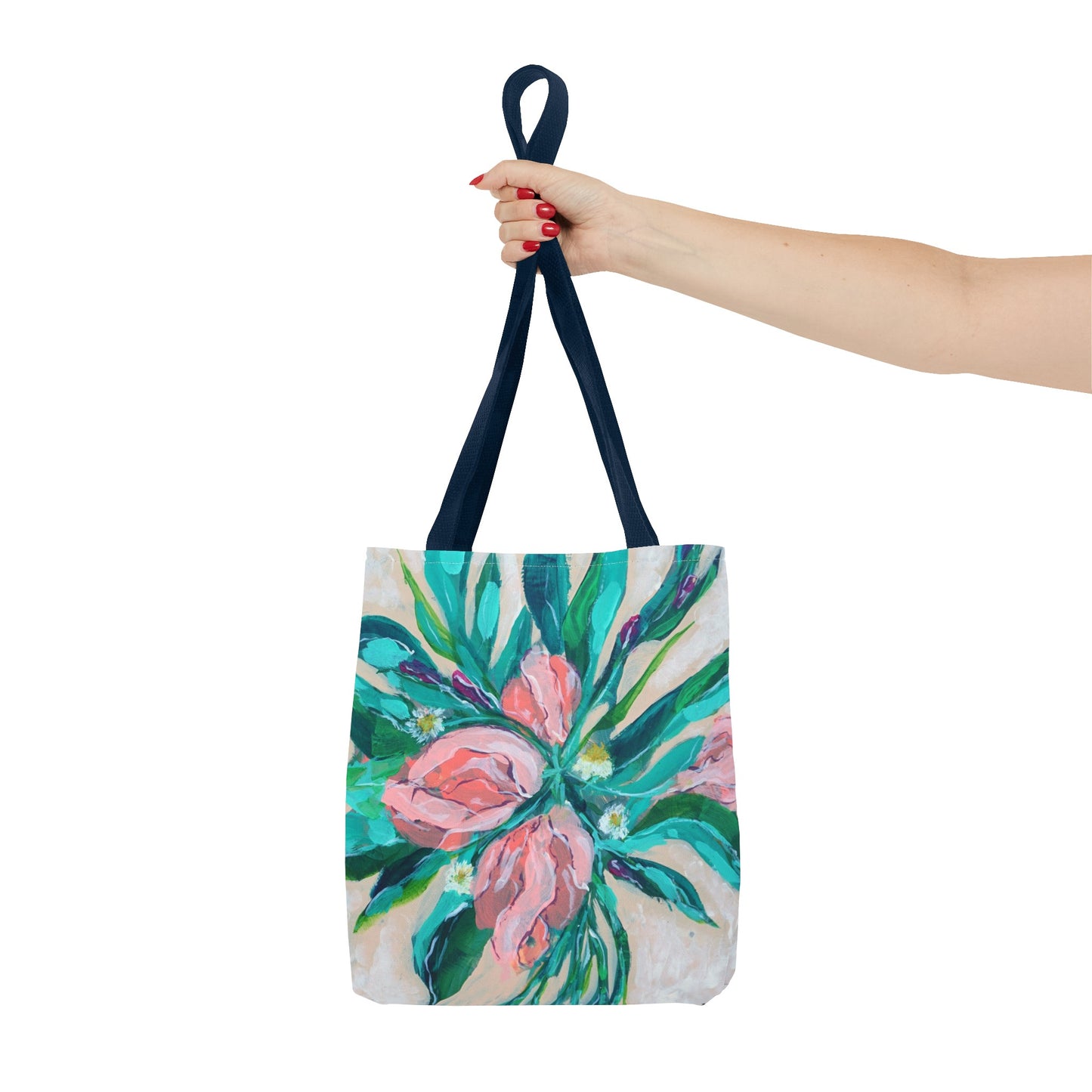 Peach Irises No. 3 | Tote Bag | 3 Sizes