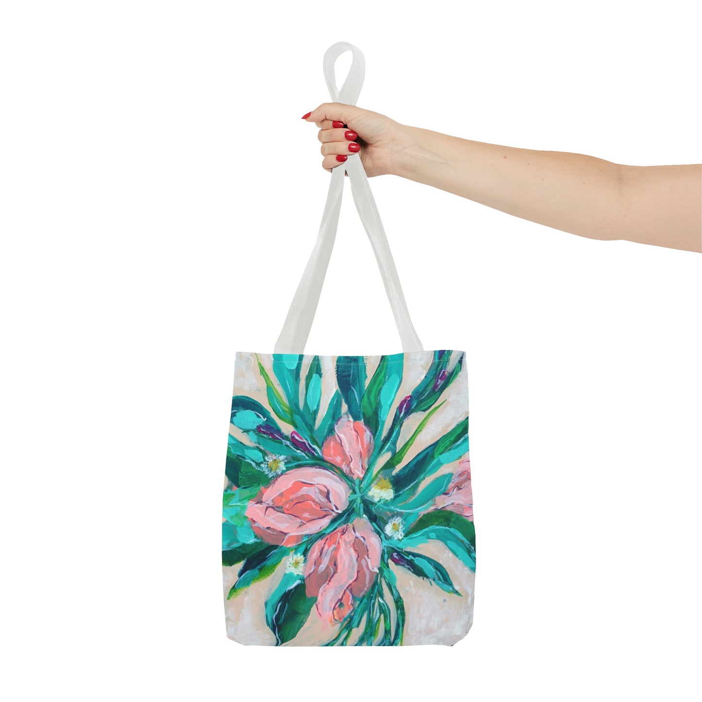 Peach Irises No. 3 | Tote Bag | 3 Sizes