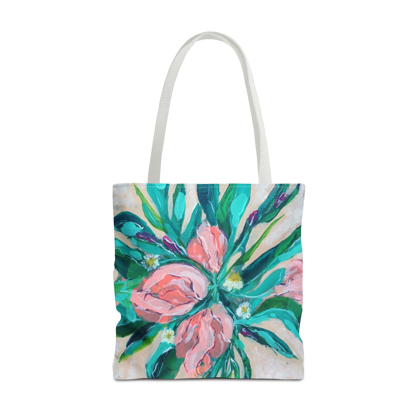 Peach Irises No. 3 | Tote Bag | 3 Sizes