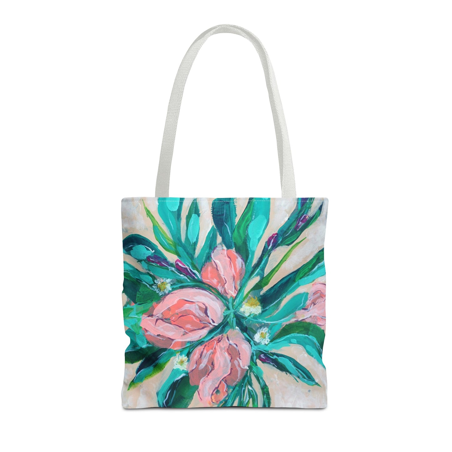 Peach Irises No. 3 | Tote Bag | 3 Sizes