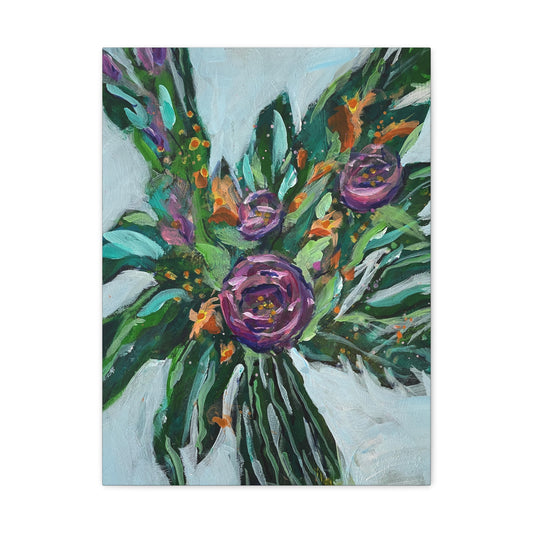 Bayou Blooms No. 4 - Gallery Wrapped Canvas