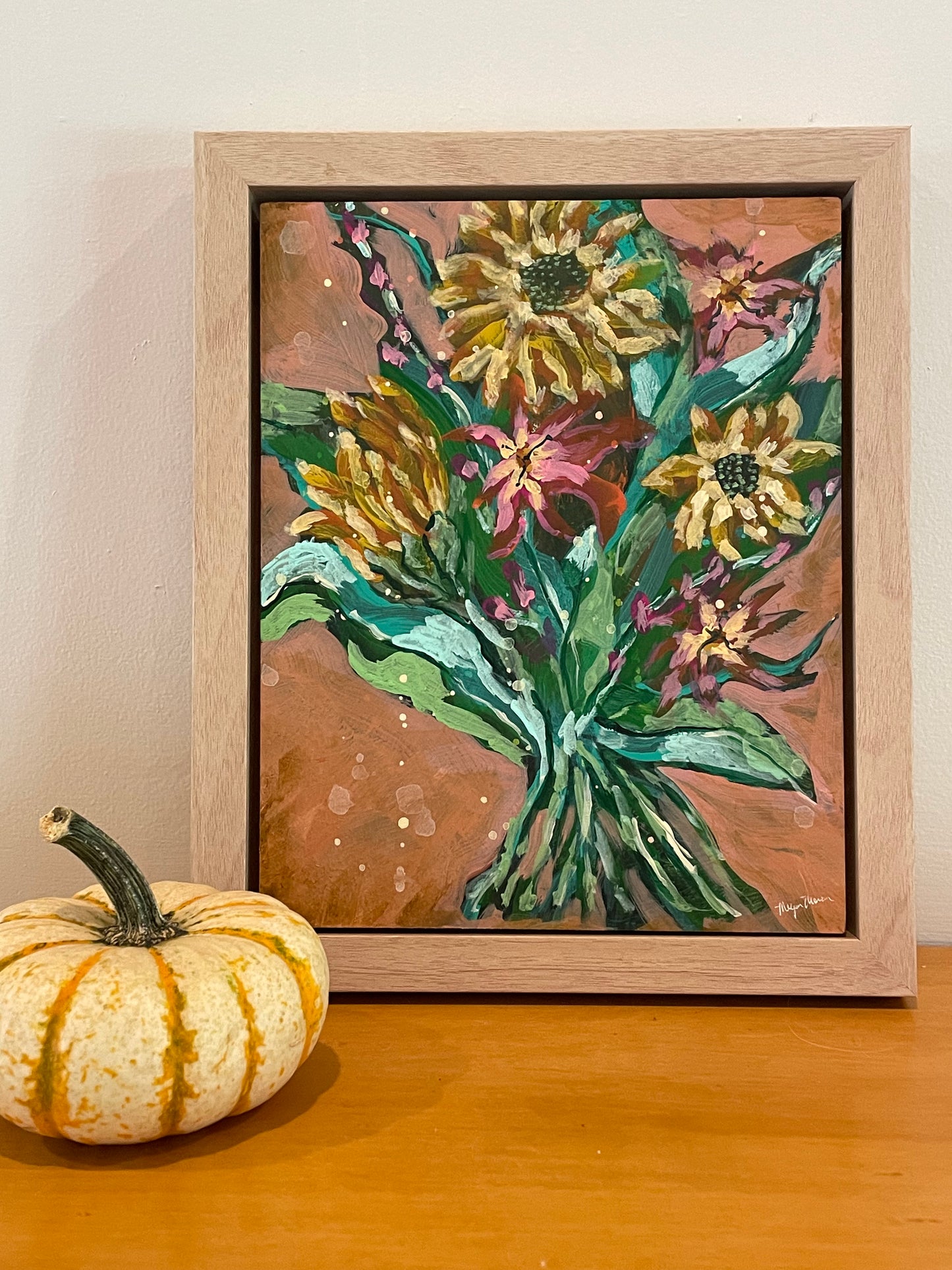 SOLD  |  Golden Harvest No. 2 Acrylic Original Painting