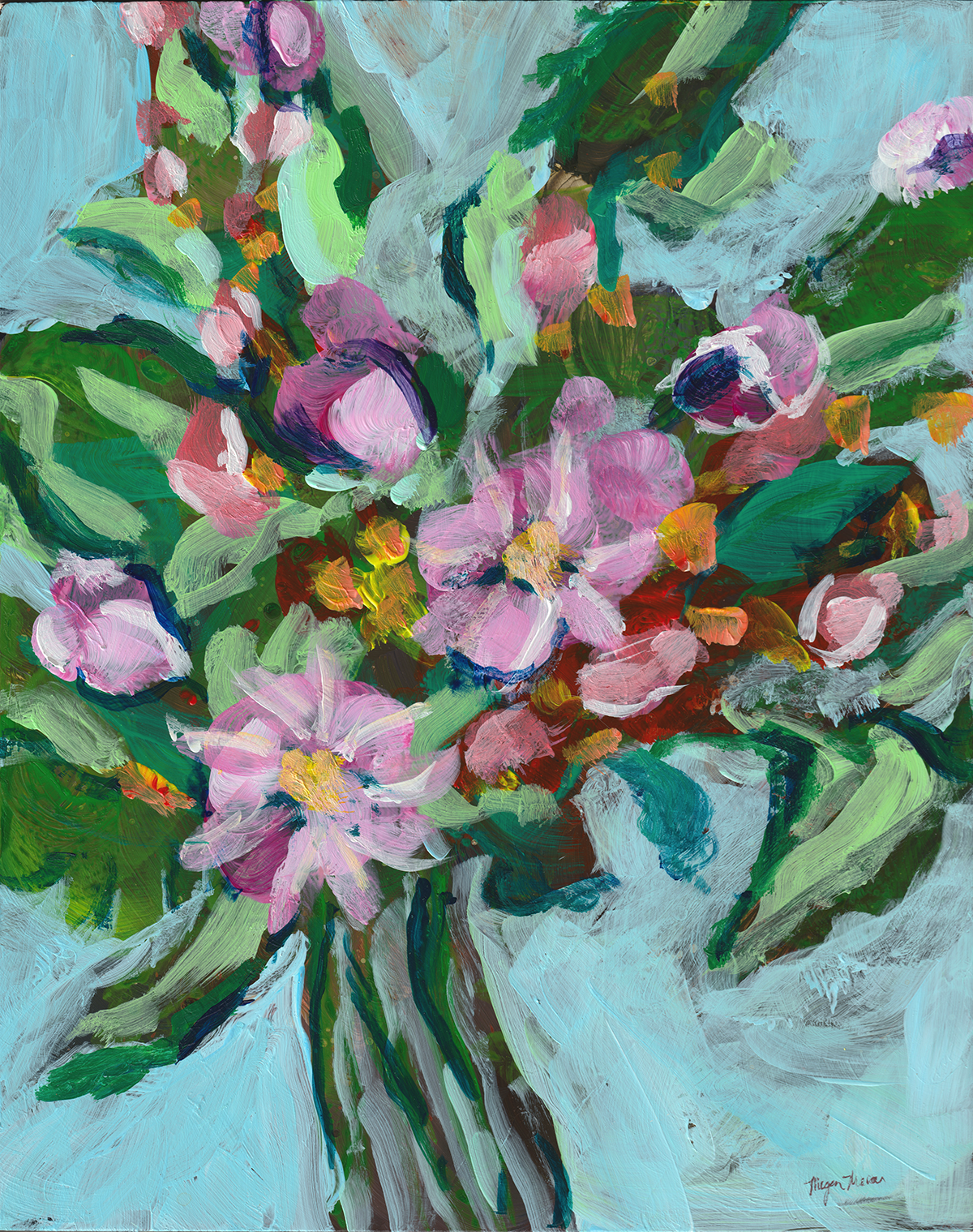 Spring Bouquet Original Art Work